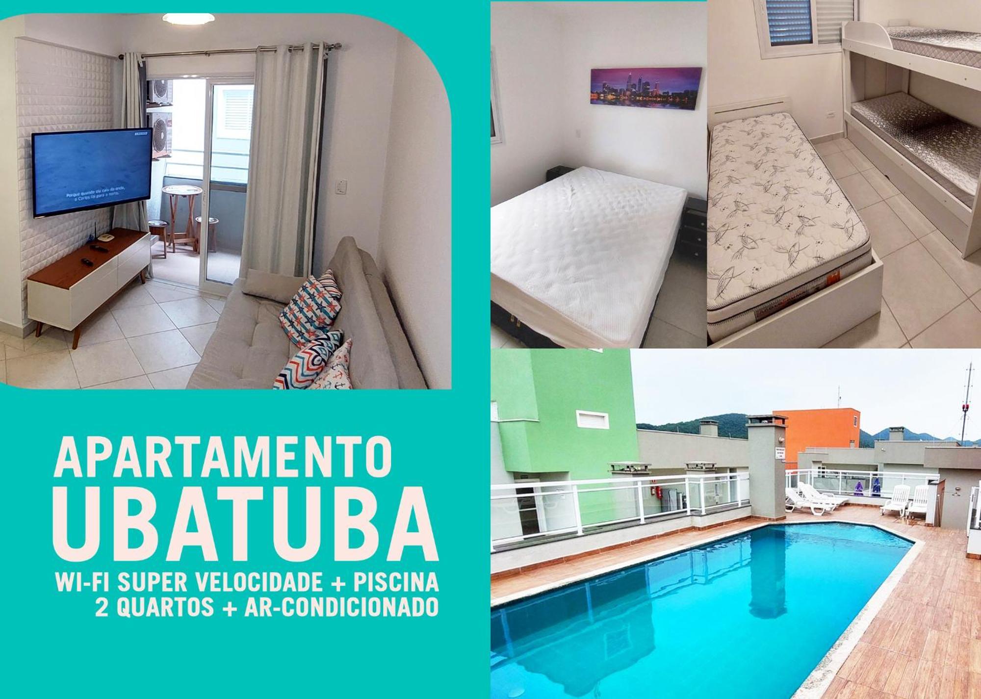 Apartamento Itagua - Ar - Wifi Ubatuba